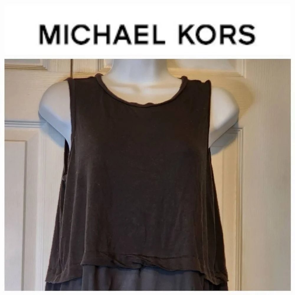 Michael Kors Black Tank Top